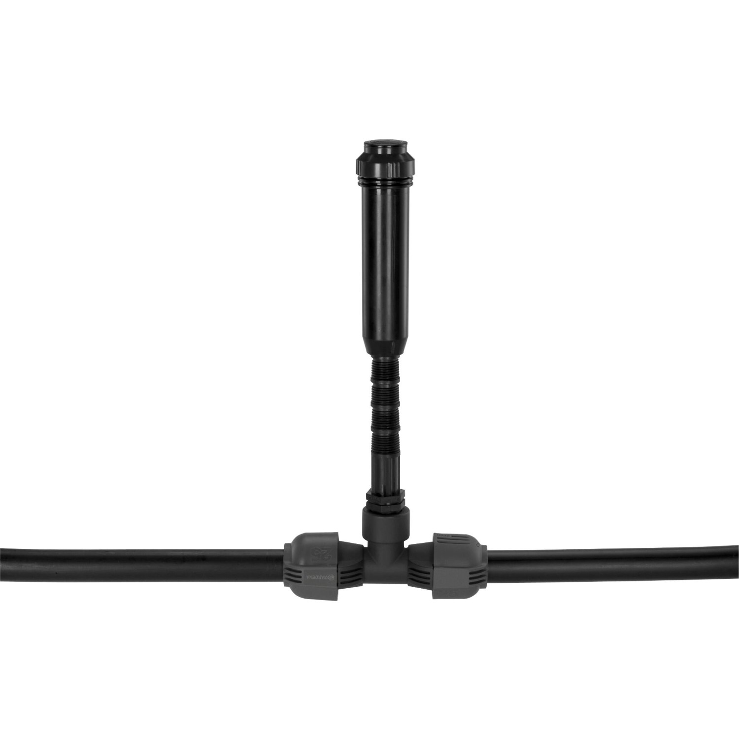 Gardena T-Stück für Sprinkler-Systeme, 25 mm x 19 mm Innengewinde, zur Verbindung von Rohren.