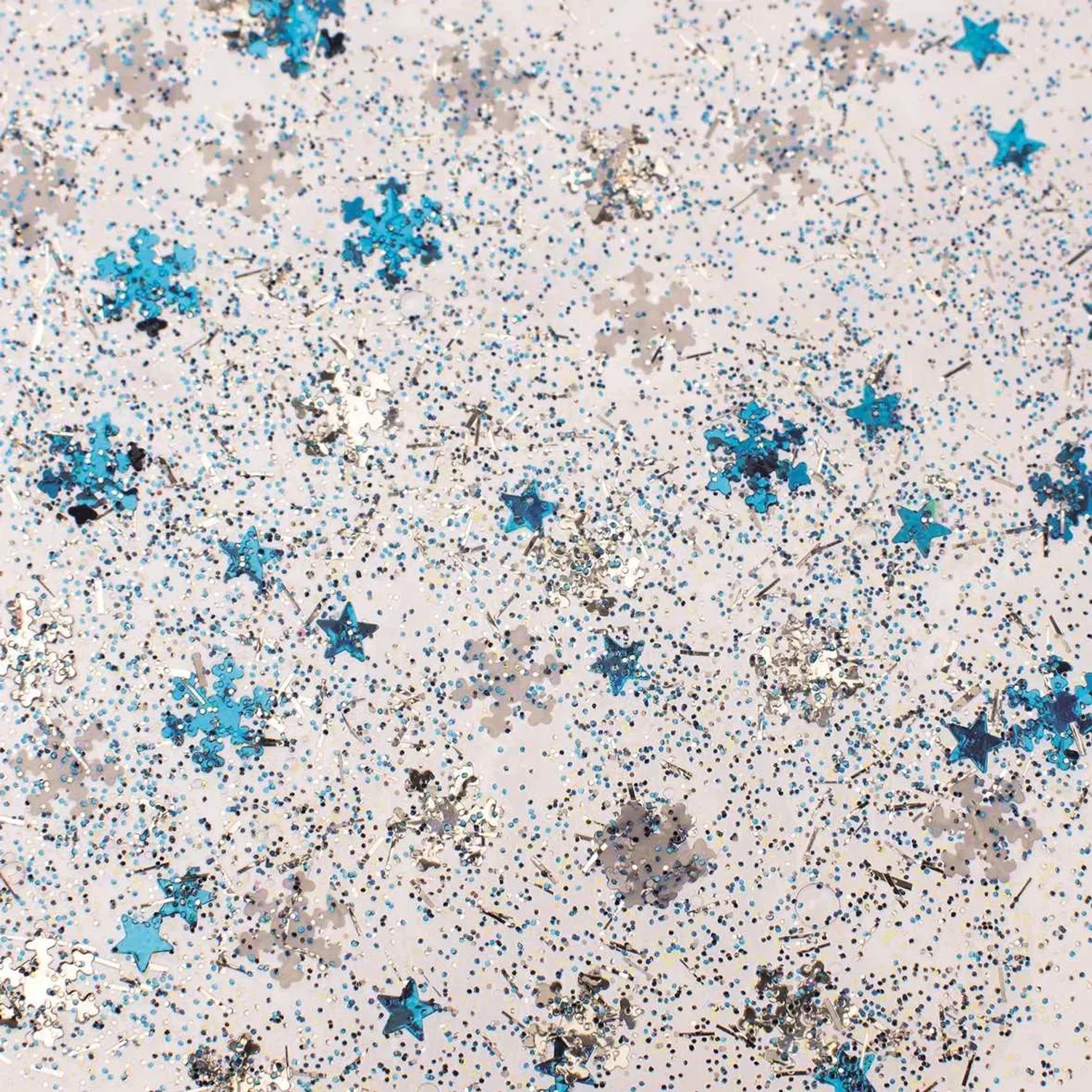 Glitterglue Flasche 53 ml Dosierverschluss Confetti Snow