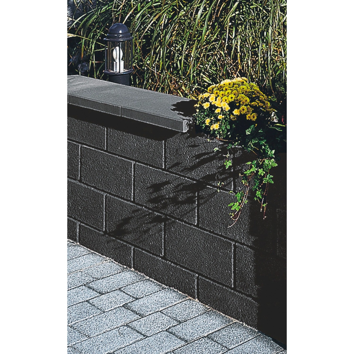 Kann Gartenmauer Abdeckplatte Grau 50 cm x 33 cm x 5 cm kaufen bei OBI