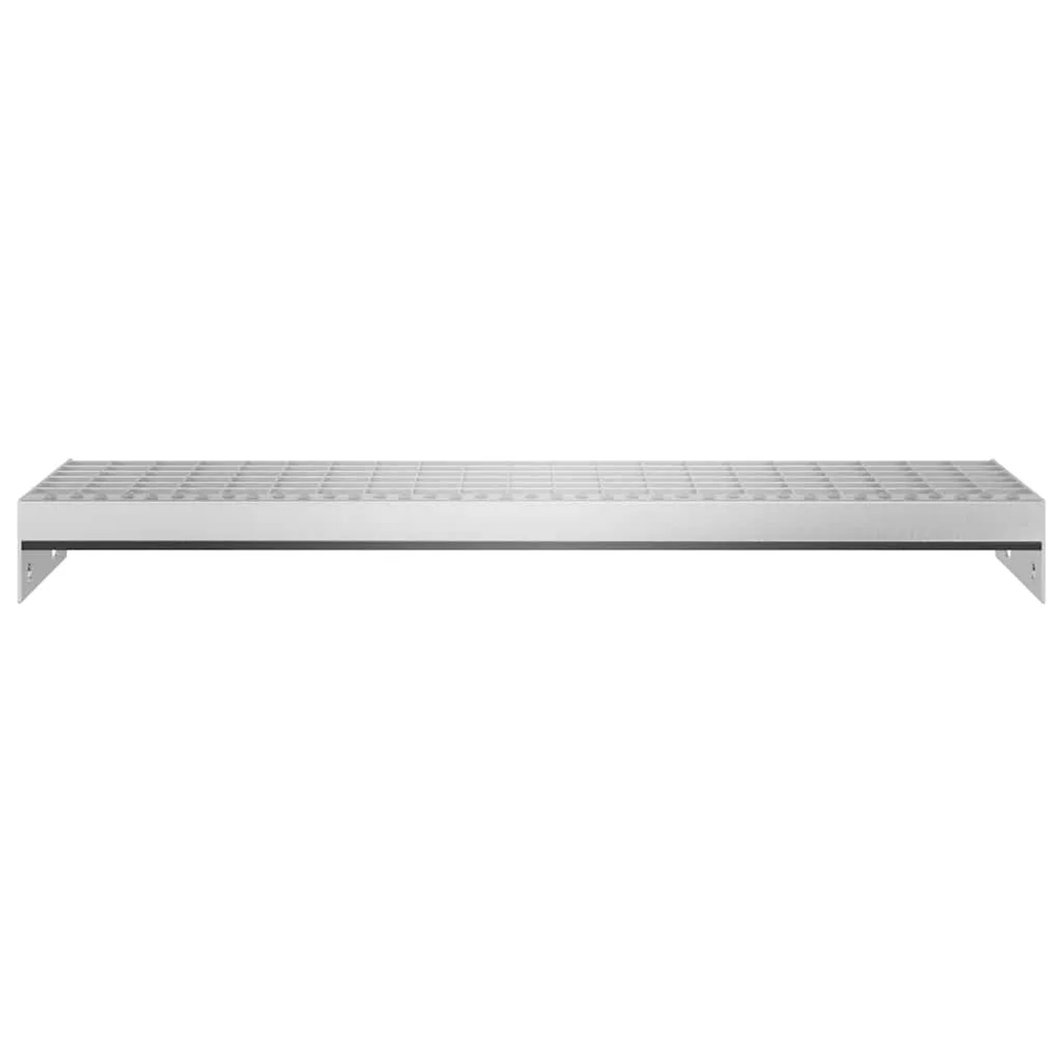 vidaXL Gitterroststufe 70x24x7 cm Verzinkter Stahl 155683_4