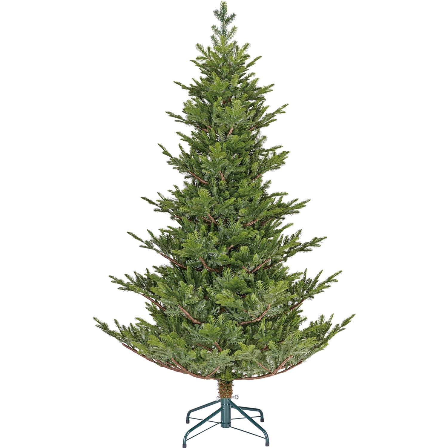 Pflegeleichter Christbaum 4smile Knstlicher Weihnachtsbaum 150 Cm   Pflegeleichter Tannenbaum Mit 600 Zweigen & Stabiler Stnder