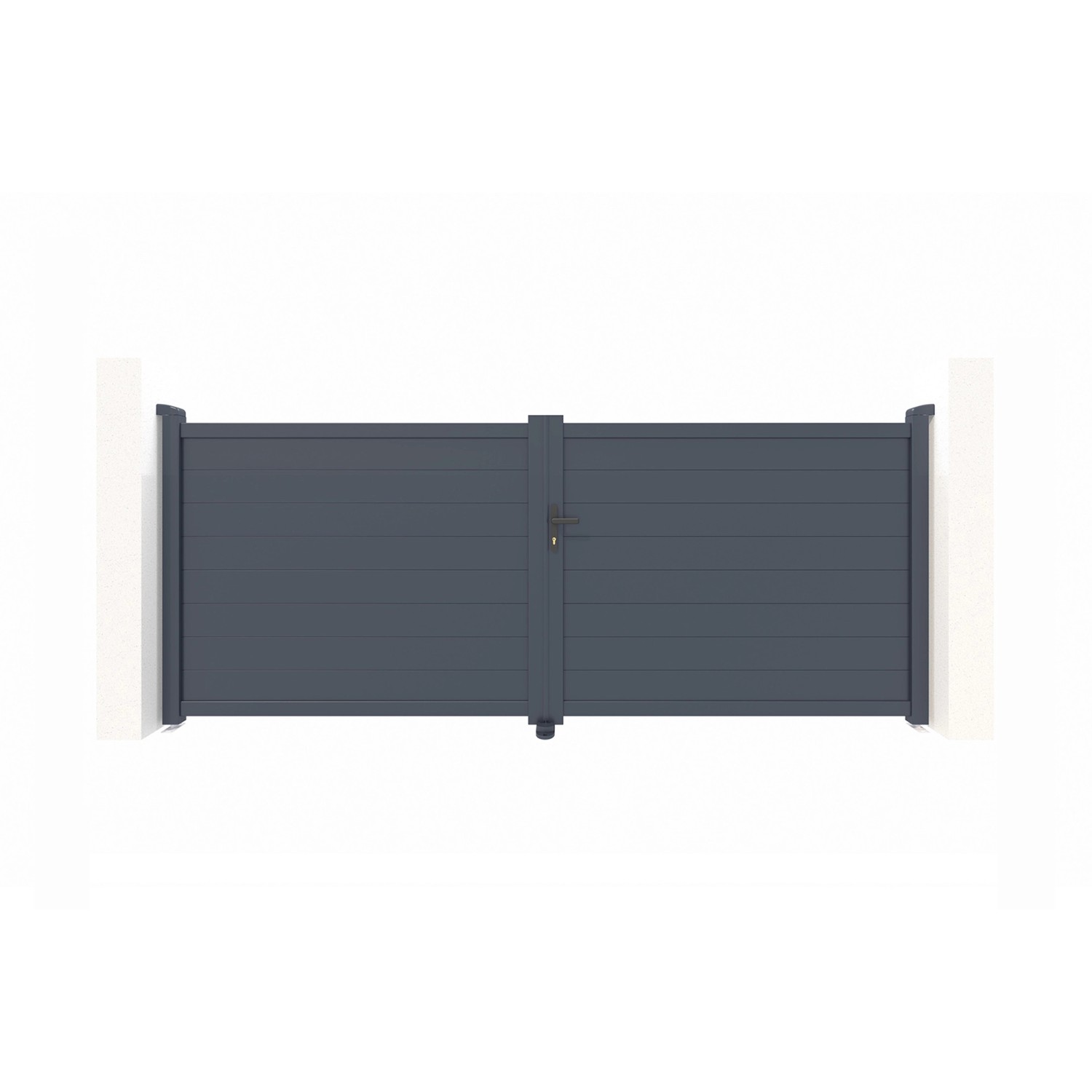 Casanoov Flügeltor Elektrisch 3 5M Eiger H 140Cm & Drehtorantrieb Hicker B2 günstig online kaufen