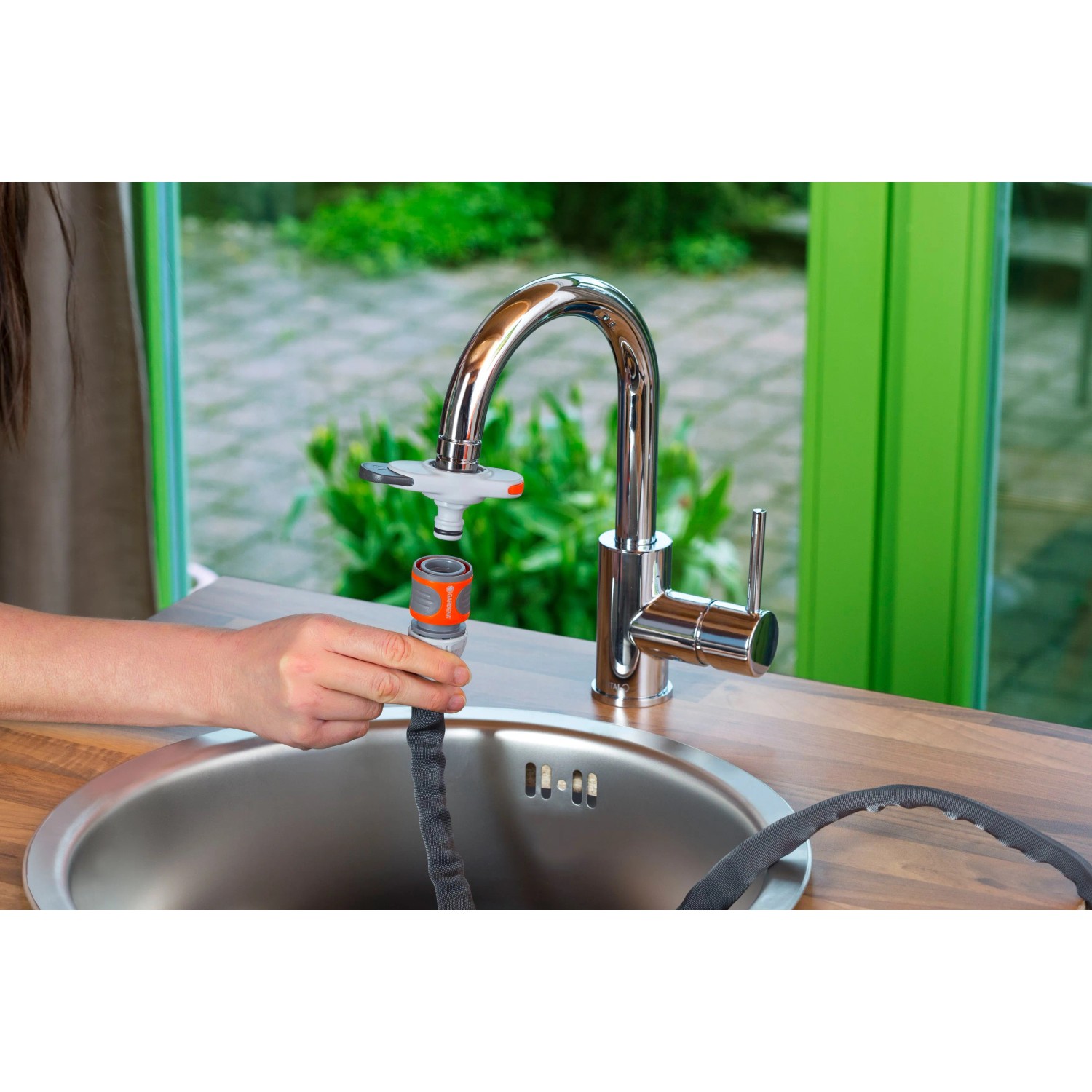 gardena hahnverbinder für indoor wasserhähne