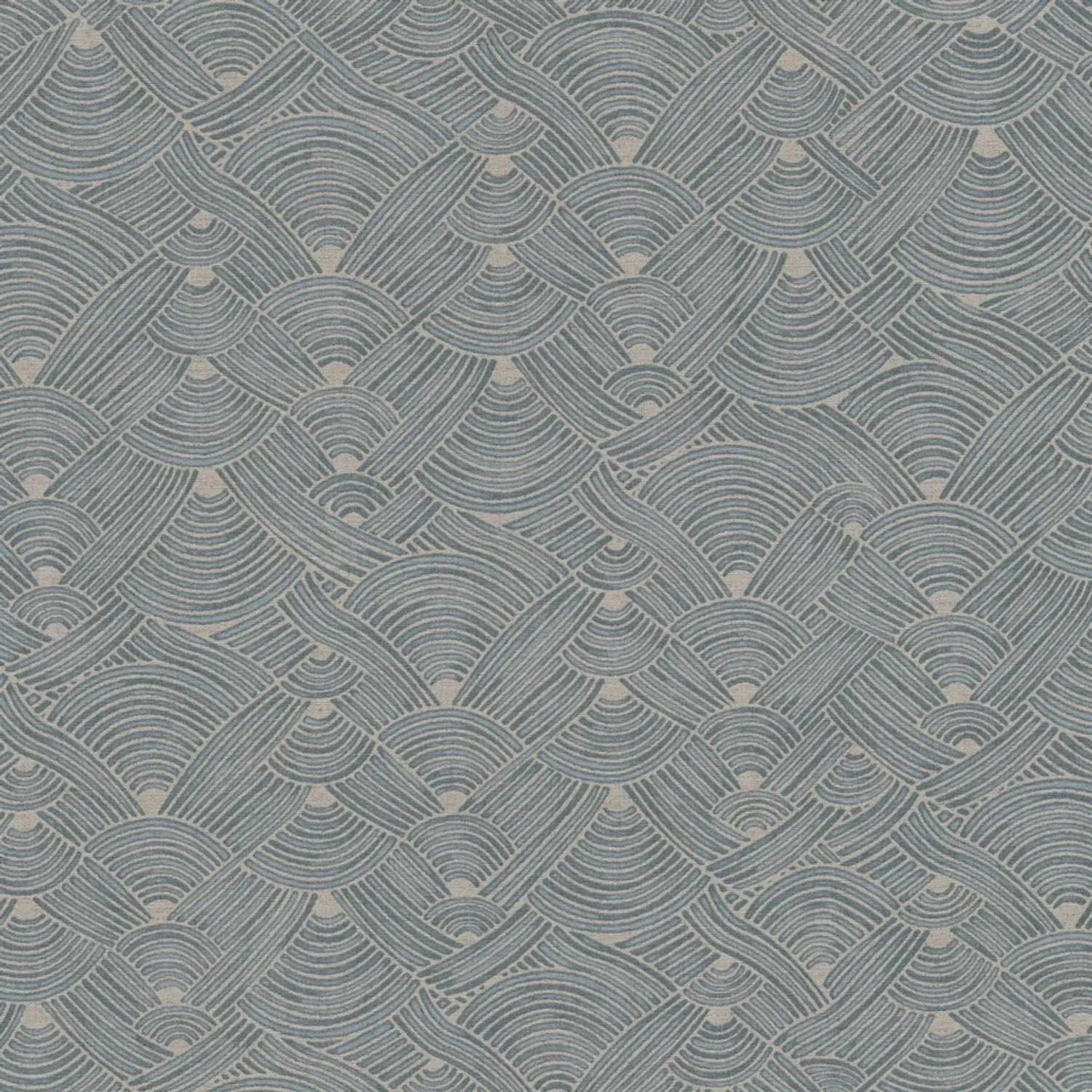 Tadessi Tapete Art Deco M1-No.3965 Vliestapete in Blau