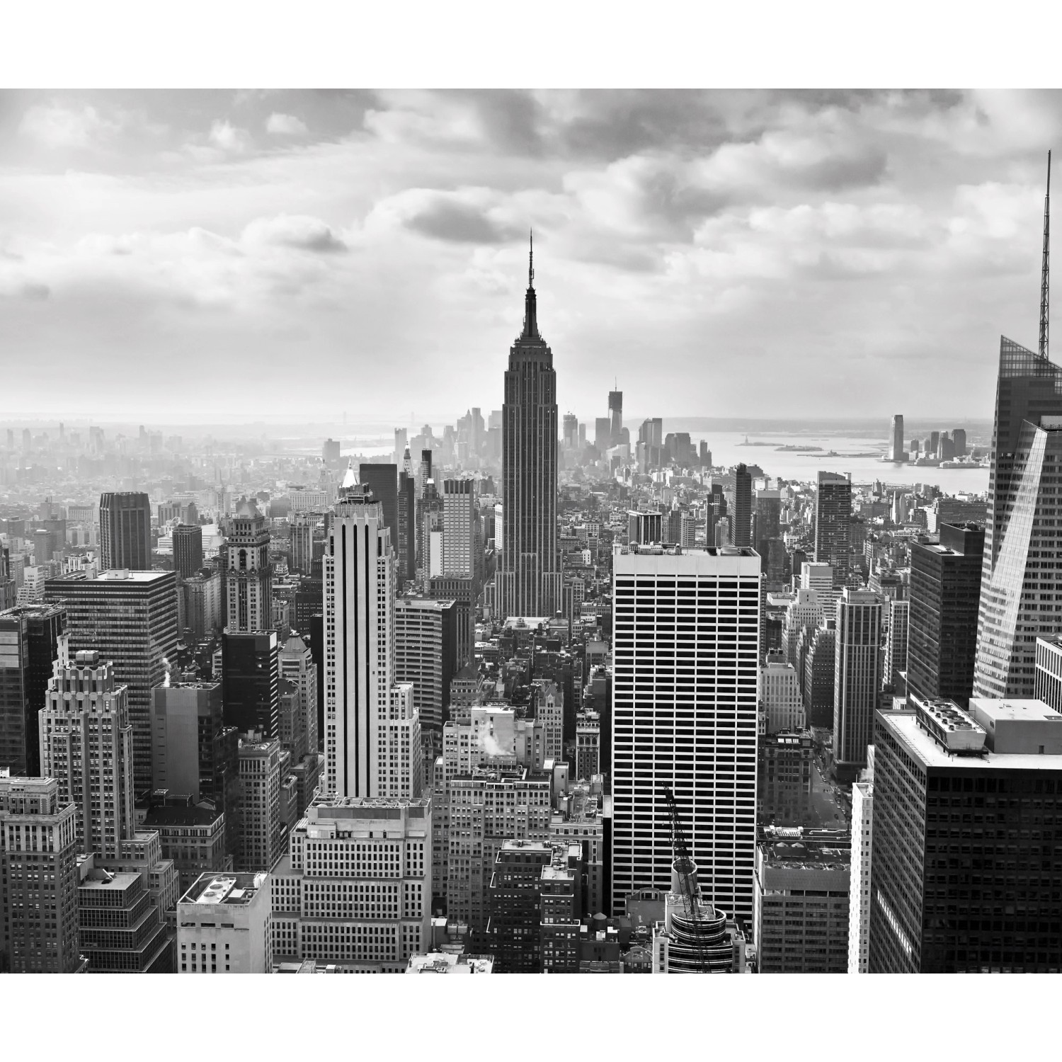 Komar Fototapete Vlies NYC Black and White  300 x 250 cm