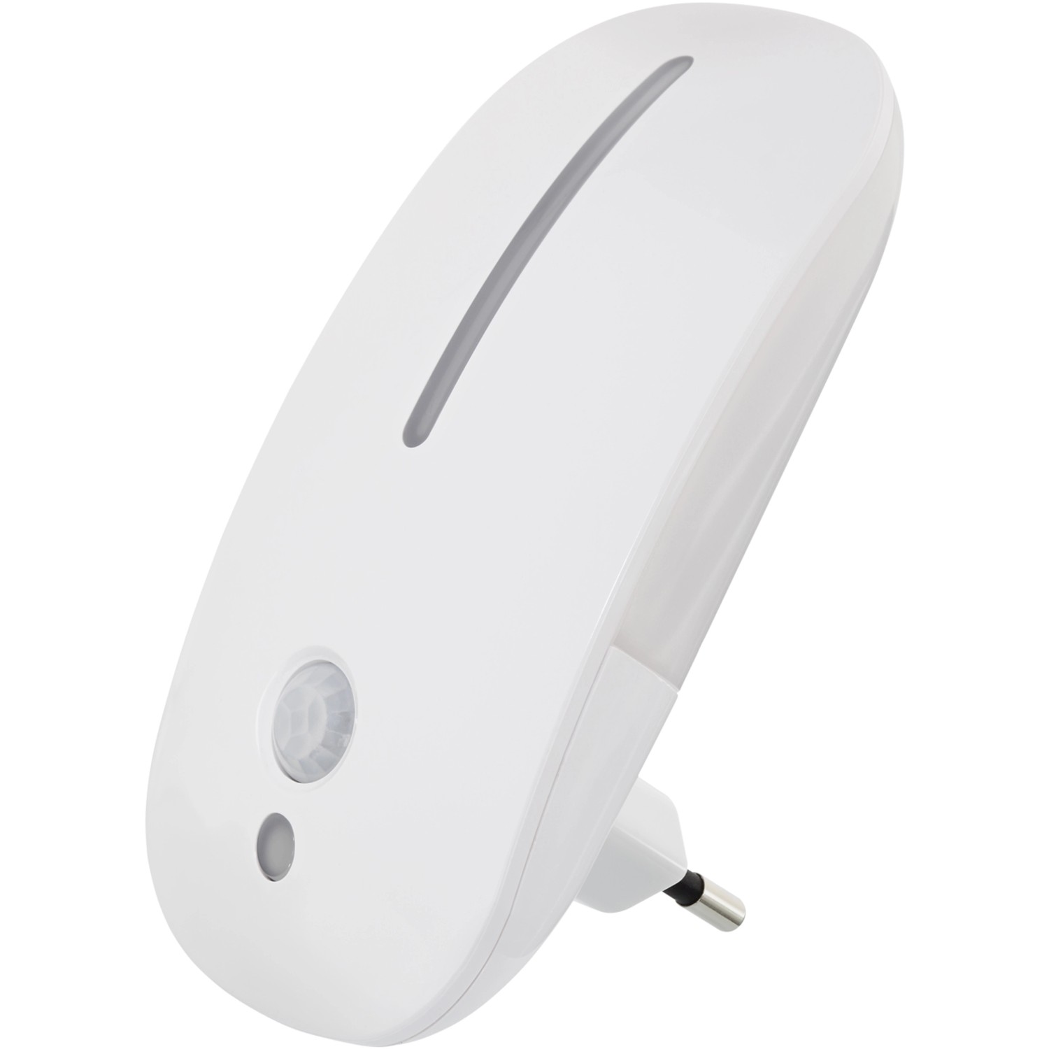 Müller-Licht LED-Nachtlicht Agena Weiß mit Sensor für die Steckdose.