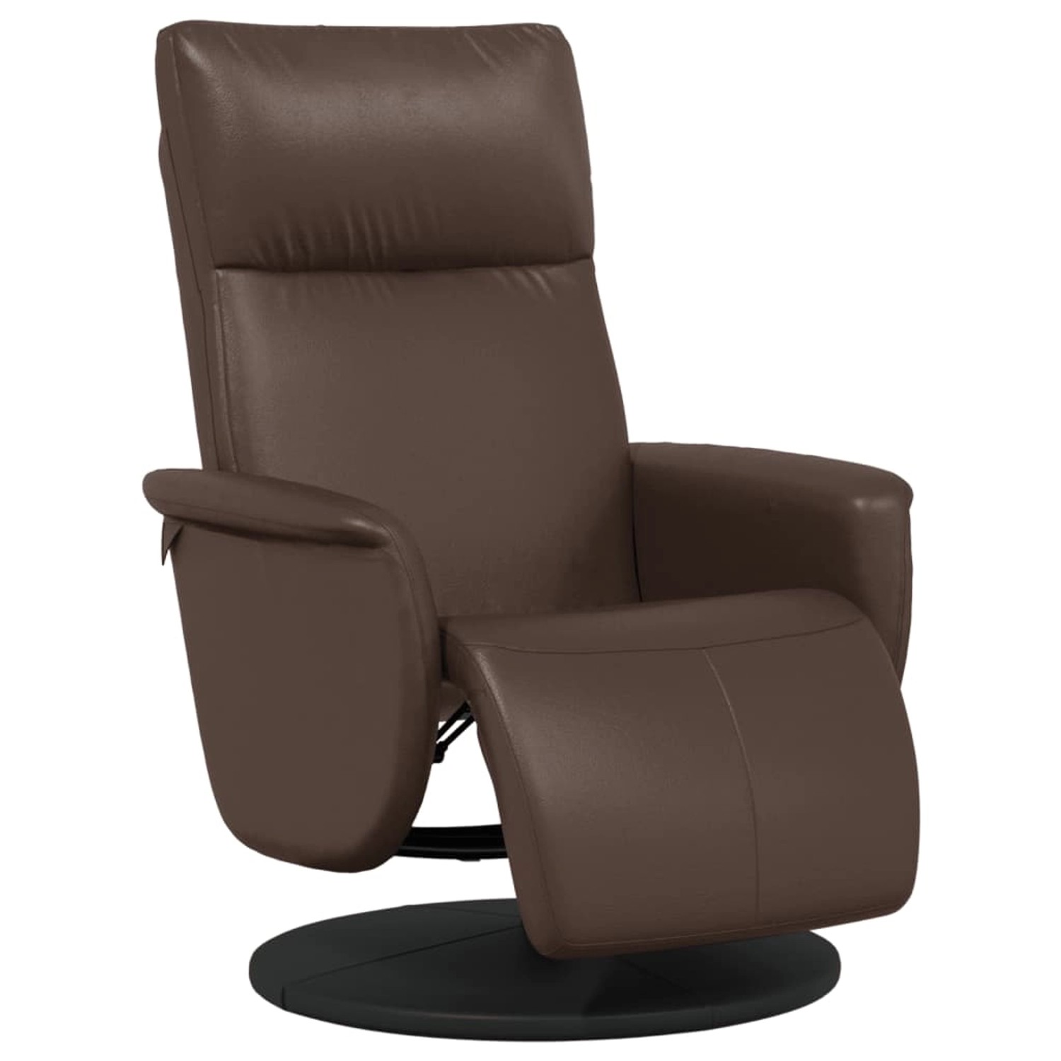 vidaXL Relaxsessel mit Fußteil Braun Kunstleder 356546 günstig online kaufen