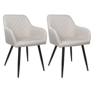 Albatros Esszimmerstuhl SILA 2er Set Beige