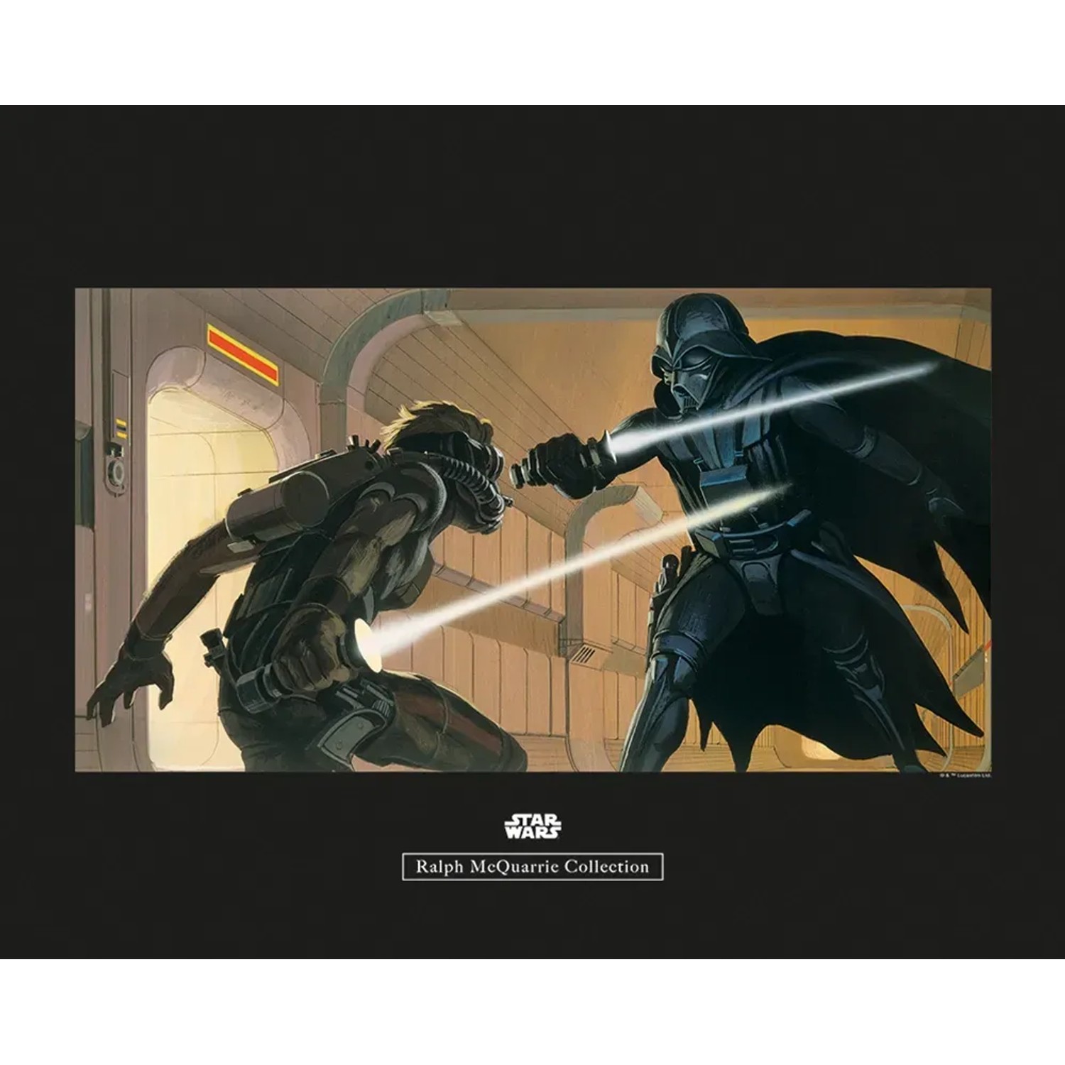 Poster Star Wars Blueprint X-Wing – 30x40 Cm, Impression Vinyle, Idéal Déco Chambre Ou Bureau