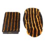 Steinbach Aquascrub Reinigungsset, 3-teilig, schwarz-orange: Handschuh und Schuh zur Poolreinigung.