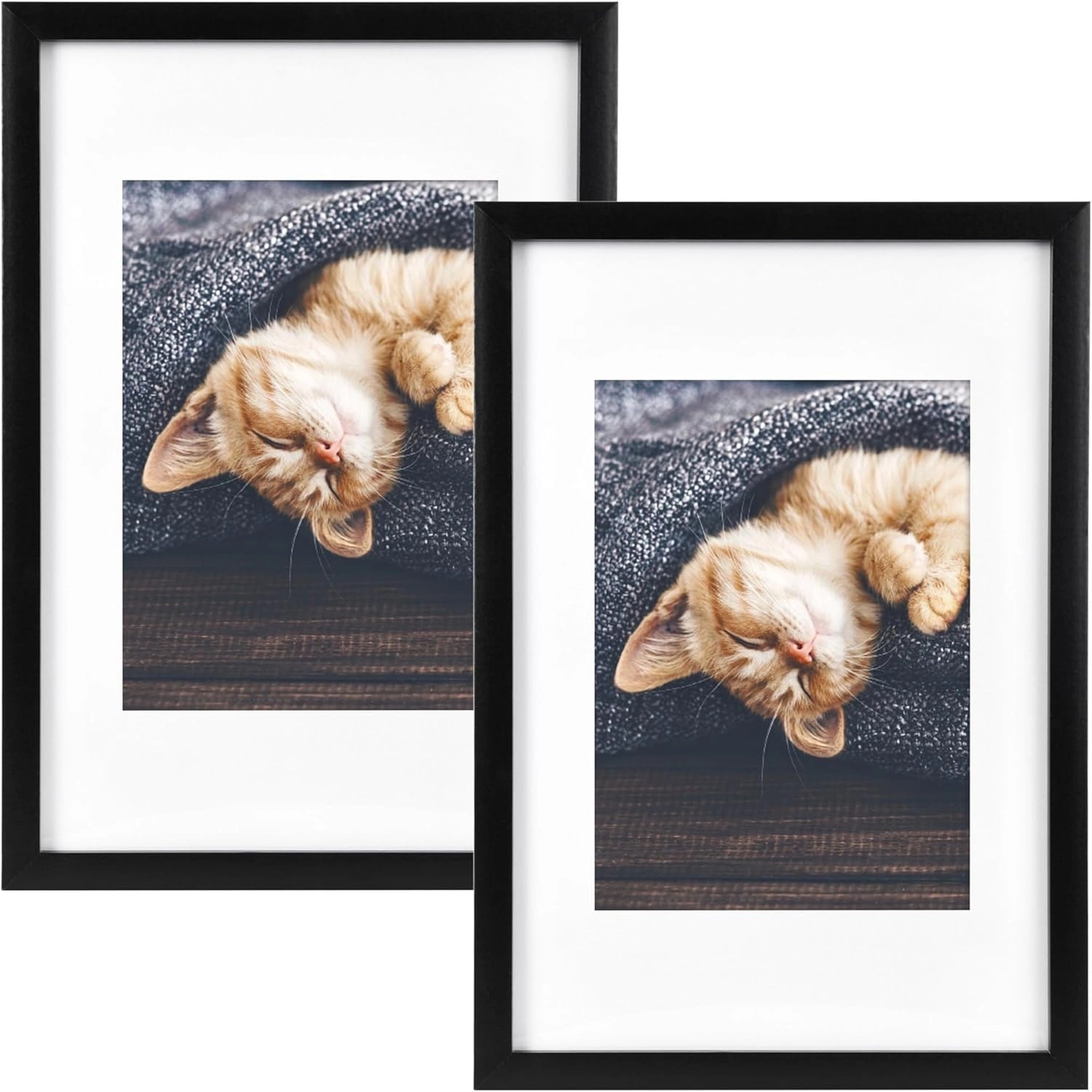 Bomoe Galeria Bilderrahmen 1 Bild 13x18cm Schwarz 2tlg günstig online kaufen