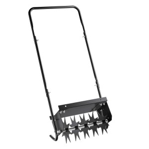 Wiltec Rasenlüfter 40Cm Vertikutierer Aerifizierer Rasenbelüfter Rasenpflege