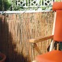 T & J Weidenmatte 300x100 cm als natürlicher Sichtschutz im Garten oder auf dem Balkon.