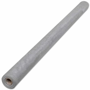 vidaXL Aluminium Gewebe Lichtschacht Draht Alu Fliegengitter Gaze 141158