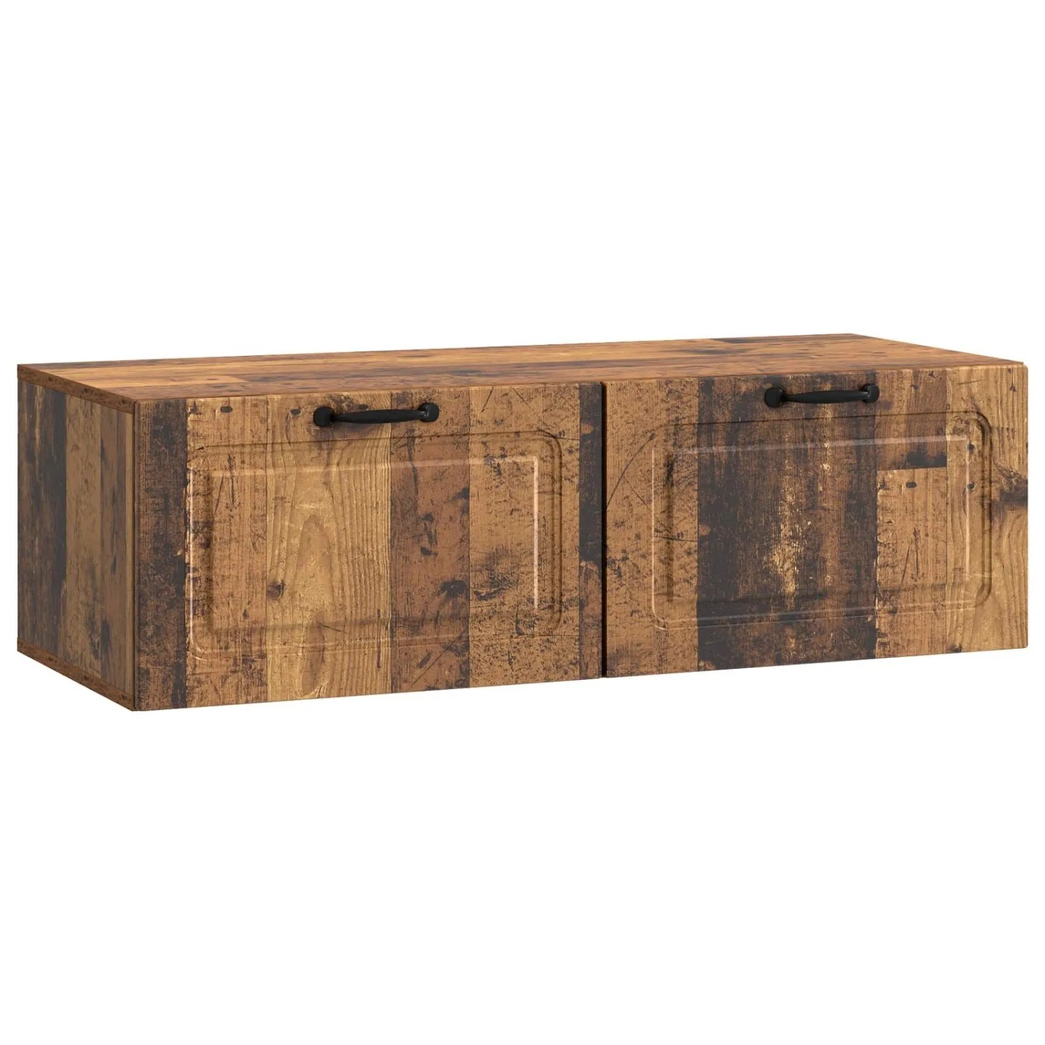 vidaXL Wandmontierter TV-Schrank Altholz 98 x 41 x 30 cm Holzwerkstoff 899383