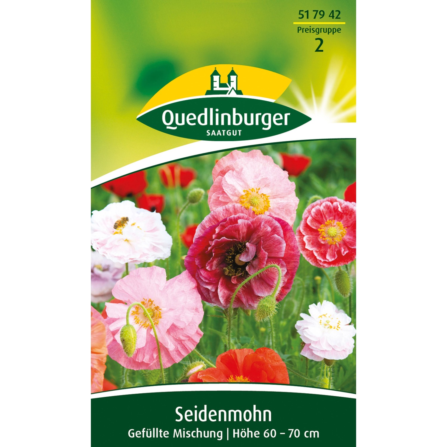 Quedlinburger Seidenmohn ''gefüllte Mischung'' günstig online kaufen