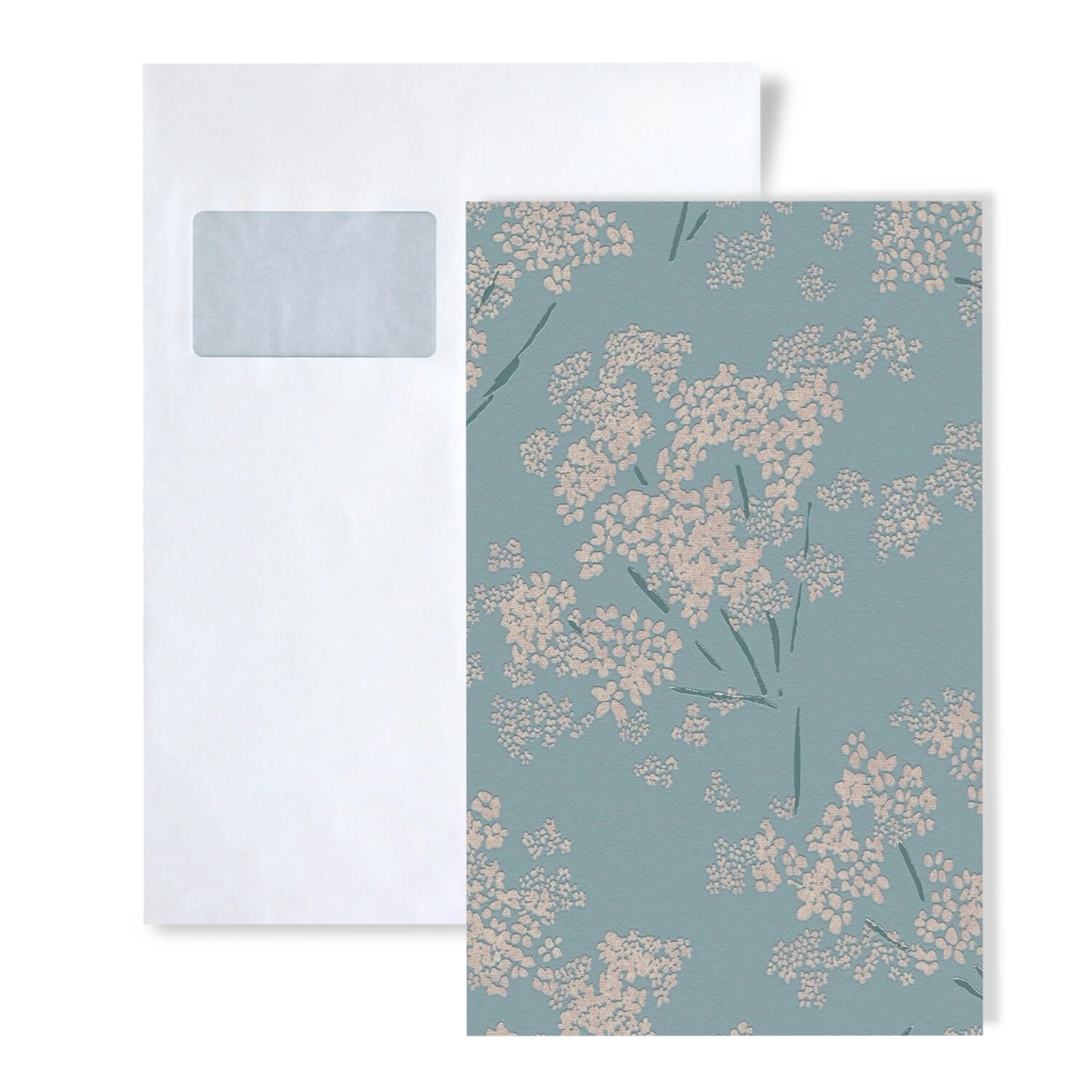 PROFHOME 1 MUSTERSTÜCK S-395485-GU DIN A4 MUSTER der Floralen Tapete günstig online kaufen