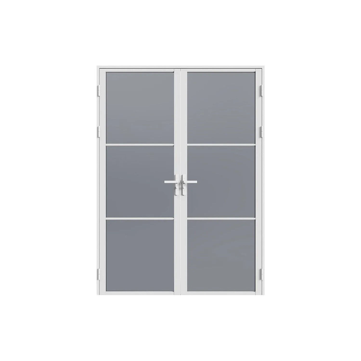 Vente-unique Tür-Komplettsets Maseru Weiß 73 cm