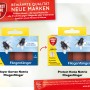 Protect Home Fliegenfänger, 4er-Packung. Geruchlose Klebefalle zur Fliegenbekämpfung in Innenräumen.
