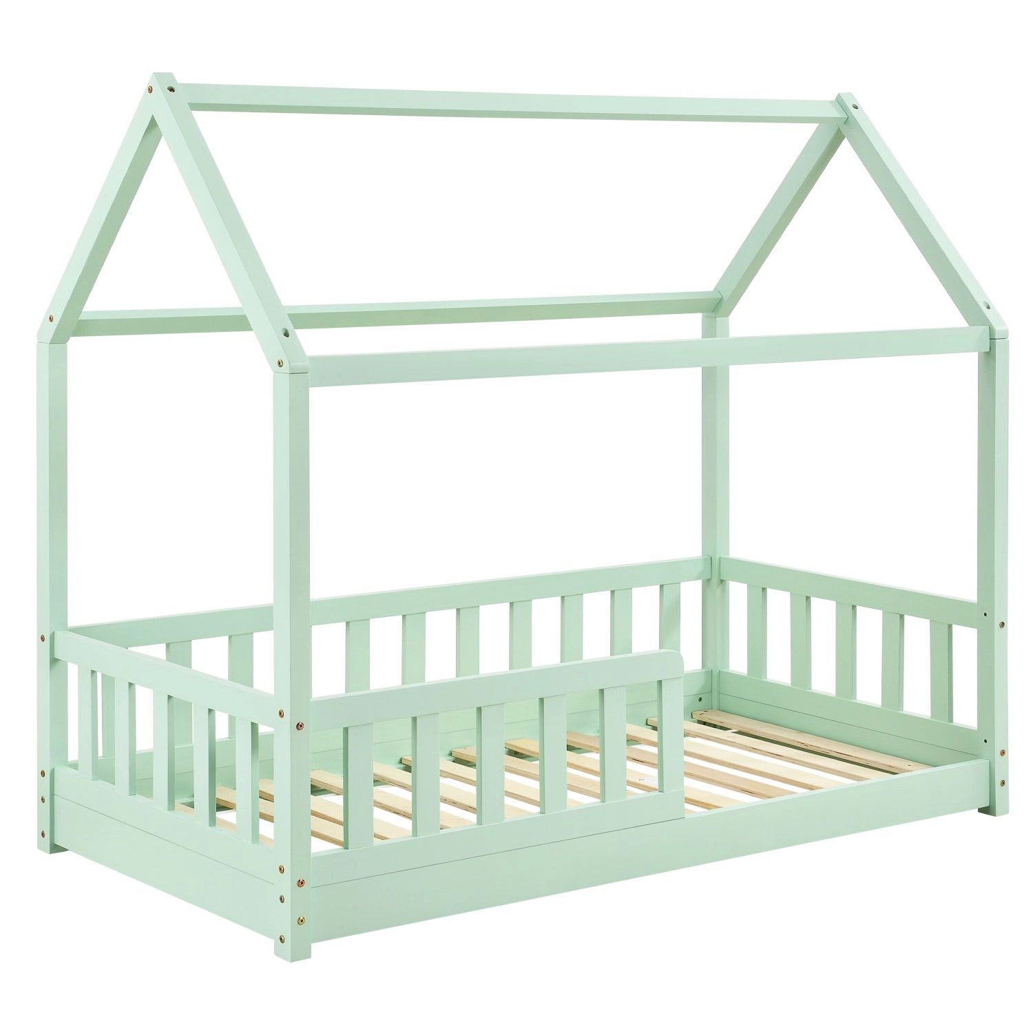 Juskys Kinderbett Marli 80 x 160 cm Mint günstig online kaufen