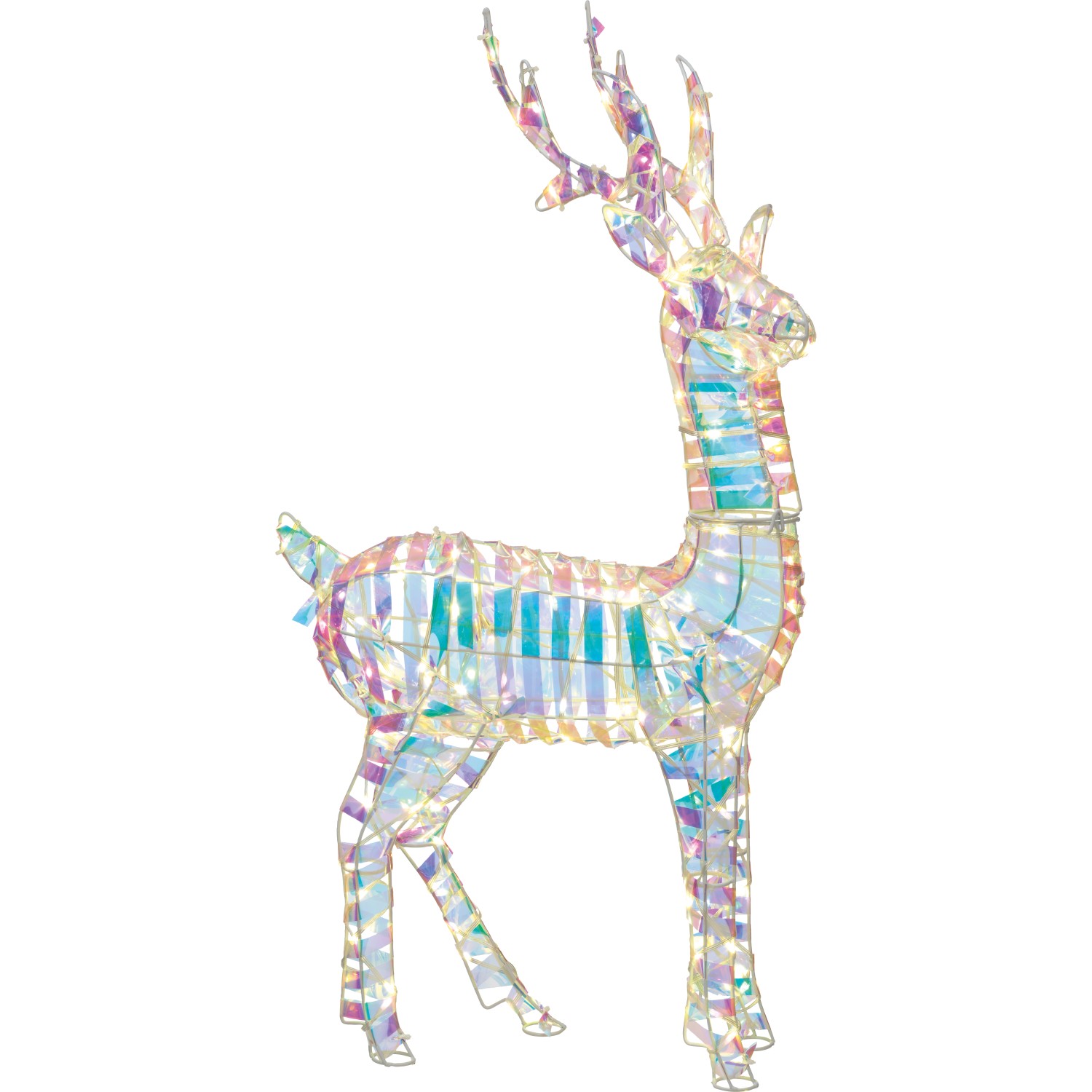 Lichtfigur Rentier 43 cm x 13 cm x 83 cm Warmweiß 120 LEDs günstig online kaufen