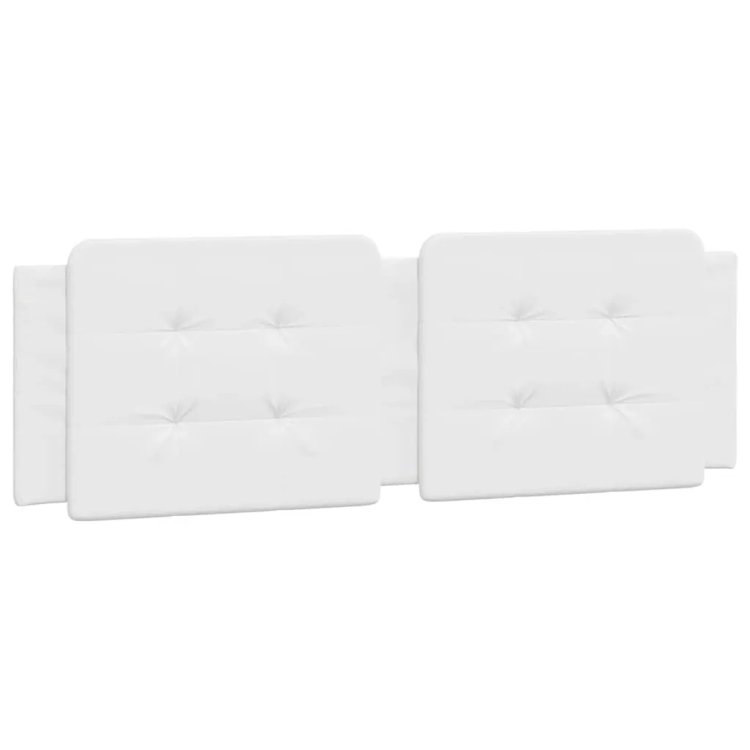 vidaXL Kopfteil-Kissen Zadar Weiß 152 cm Kunstleder 374891 günstig online kaufen