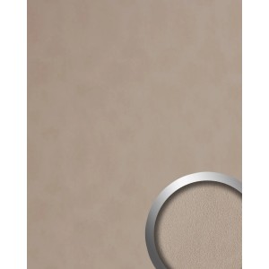 WALLFACE Wandpaneel Stony Ground in Beige mit Lederoptik, matt.