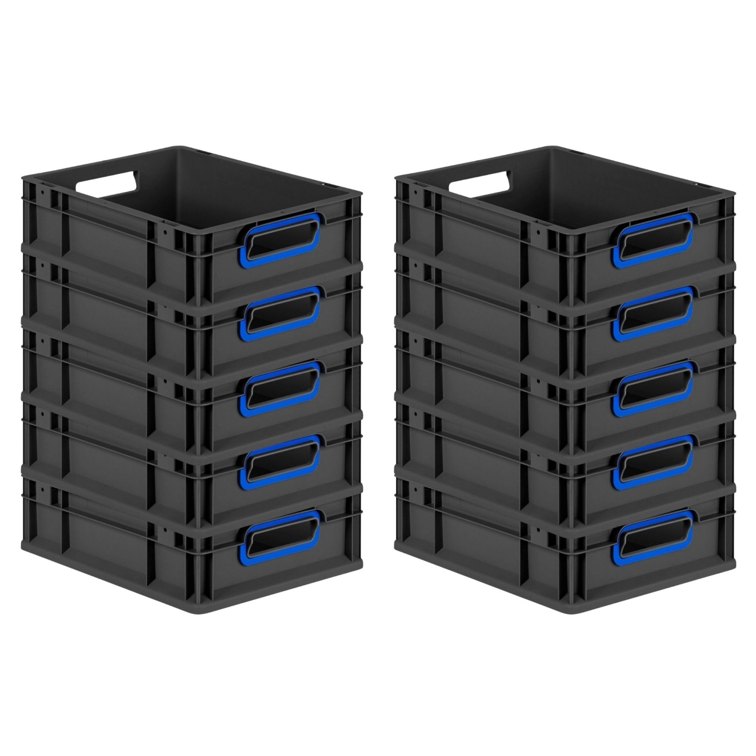 PROREGAL SparSet 10x Eurobox Nextgen Color HxBxT 12x30x40cm 11 Liter Griffe günstig online kaufen