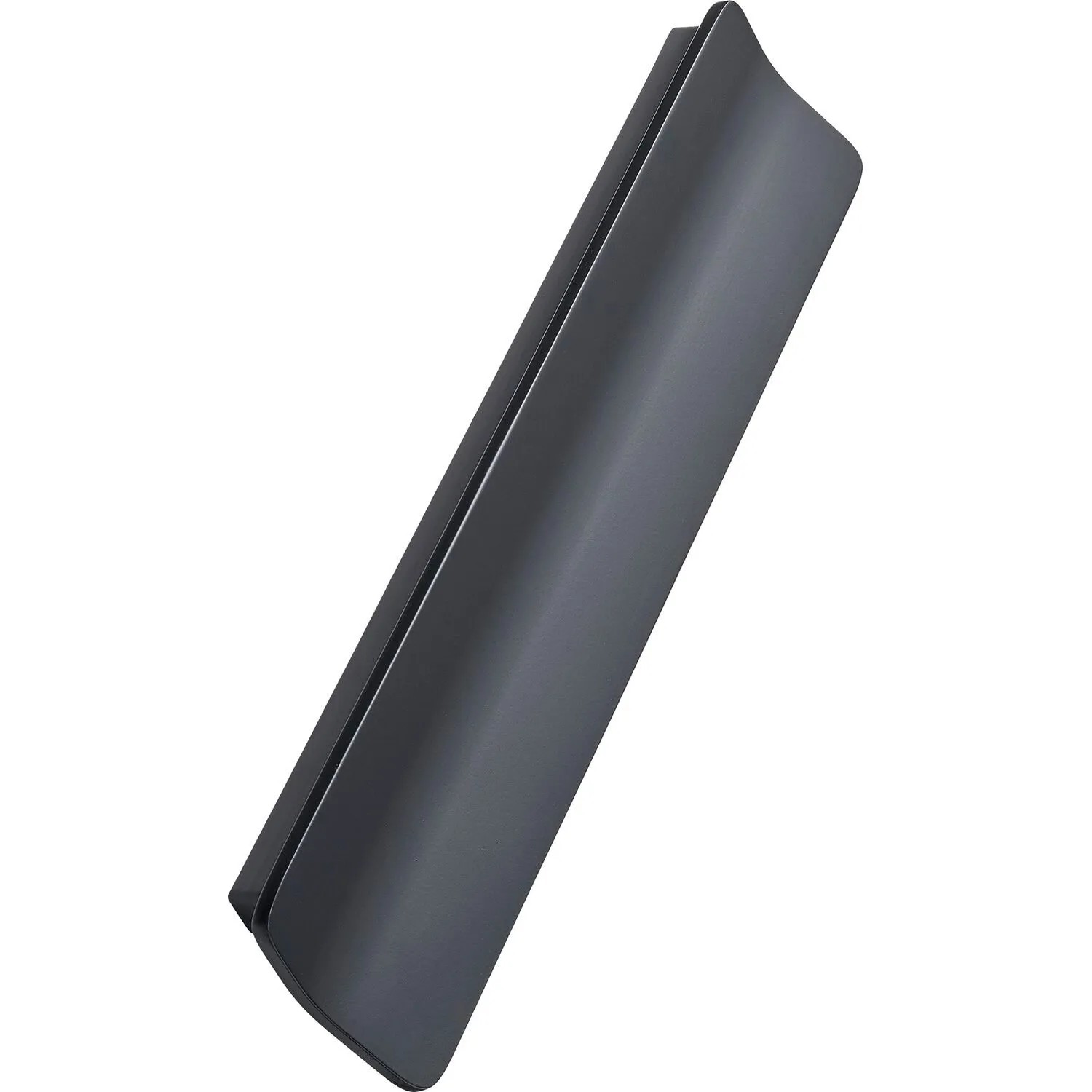 Furnipart Möbelgriff Leaf La 160 mm Breite 200 mm Zinkdruckguss Schwarz Matt