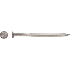 Drahtnagel 6 mm Stahl Blank 10 Stück