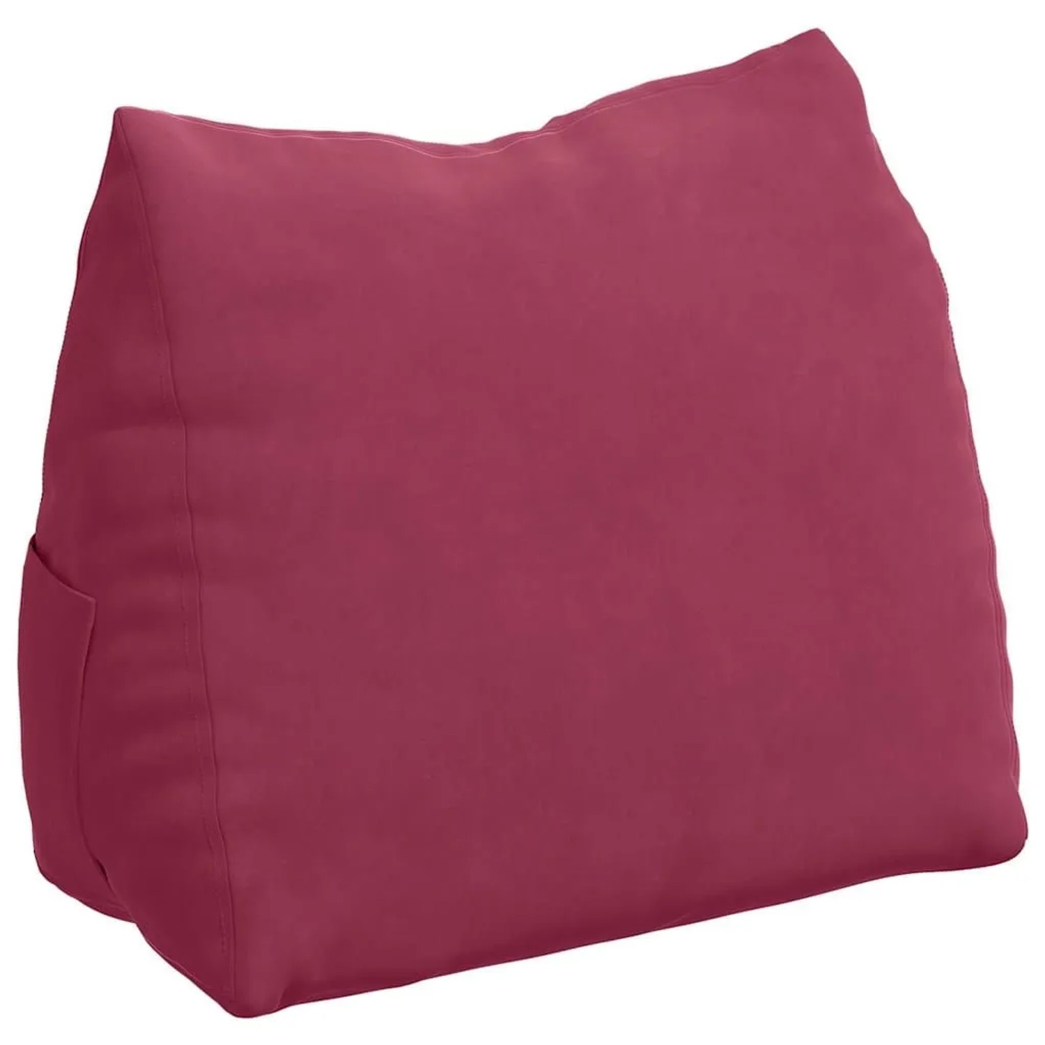 vidaXL Rückenkissen Weinrot 60 x 20 x 50 cm Cordstoff 42015053