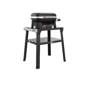 Weber Elektrogrill Lumin Compact mit Stand Schwarz