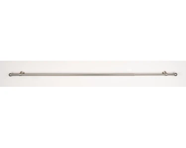 OBI ausziehbar 2in1 160-280cm kaufen Edelstahl-Optik Gardinenstange-Komplettset mydeco bei