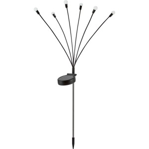 Solar-Spieß Glühwürmchen, 67cm, LED Multicolor für Garten & Beet.