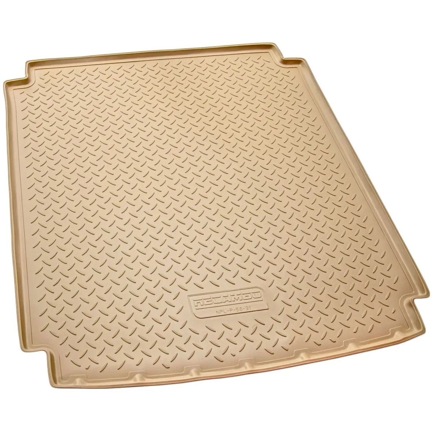 Image of Gummi Kofferraumwanne für Mercedes GL-Klasse, X164, 5 Sitze 2006-2012 BEIGE