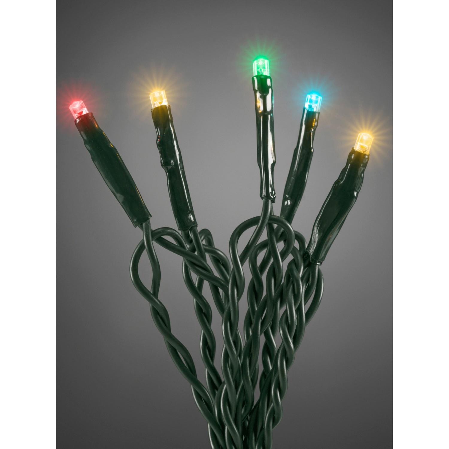 Konstsmide LED Microkette 50 Lichter Bunt 24 V