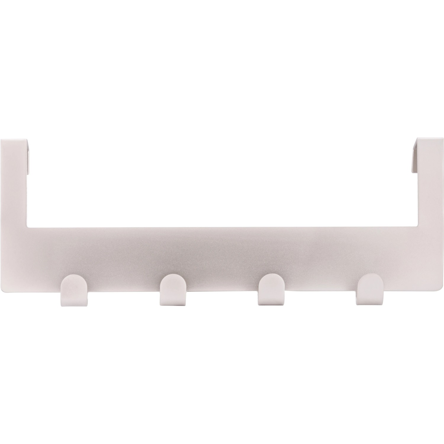 Siro Türgarderobe mit 4 Haken, Metall Nickel Matt, Länge 255 mm.