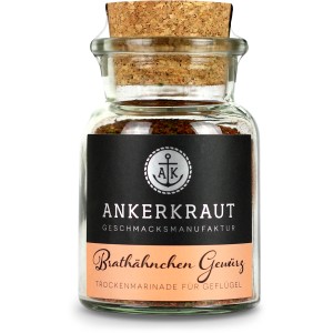 Ankerkraut Brathähnchen Gewürz im Glas (75g) für Grill & Ofen.