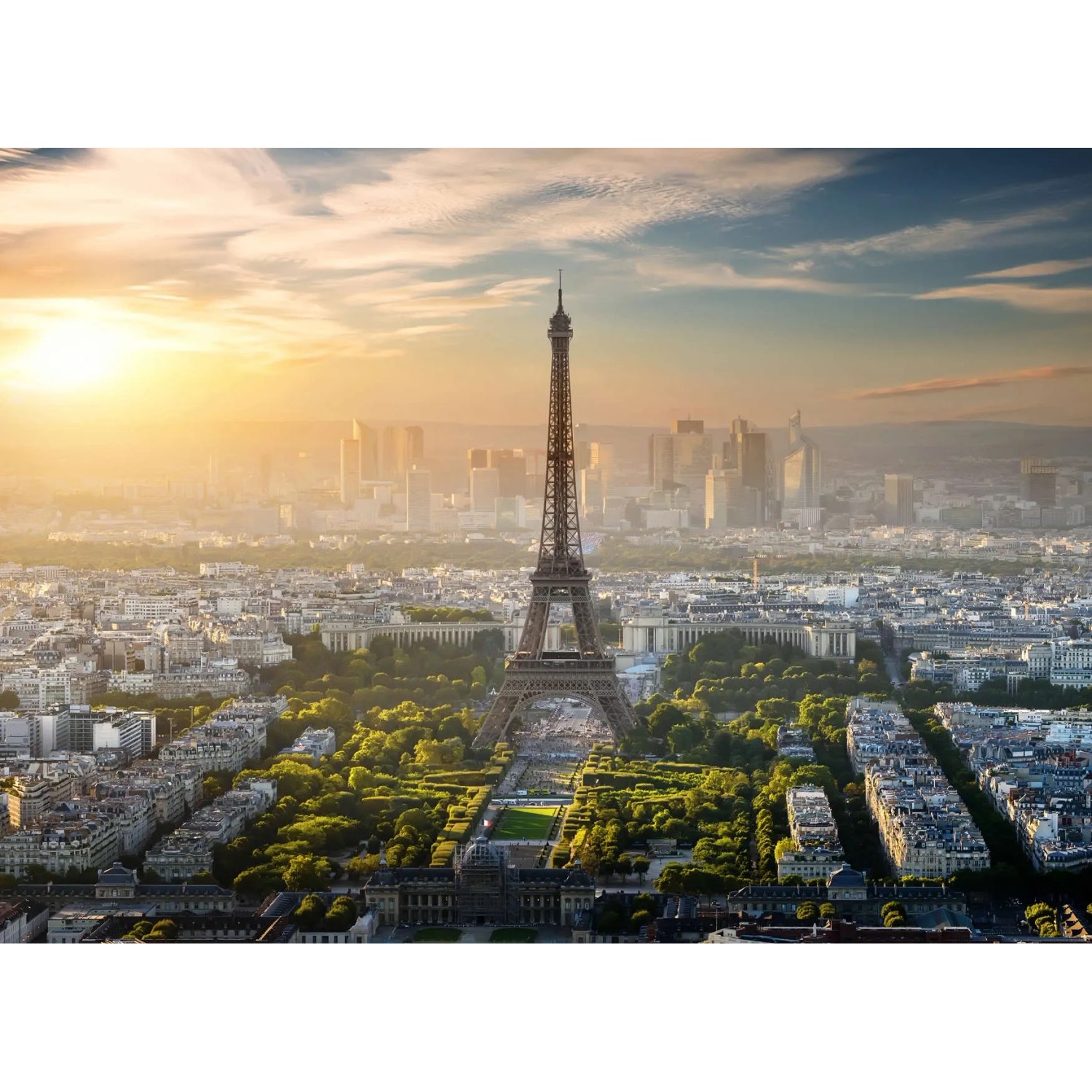living walls Fototapete Designwalls Eiffel Tower, glatt, (5 St)