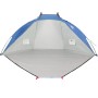 vidaXL Strandzelt Azurblau 268x223x125 cm 185T Polyester 94406_7