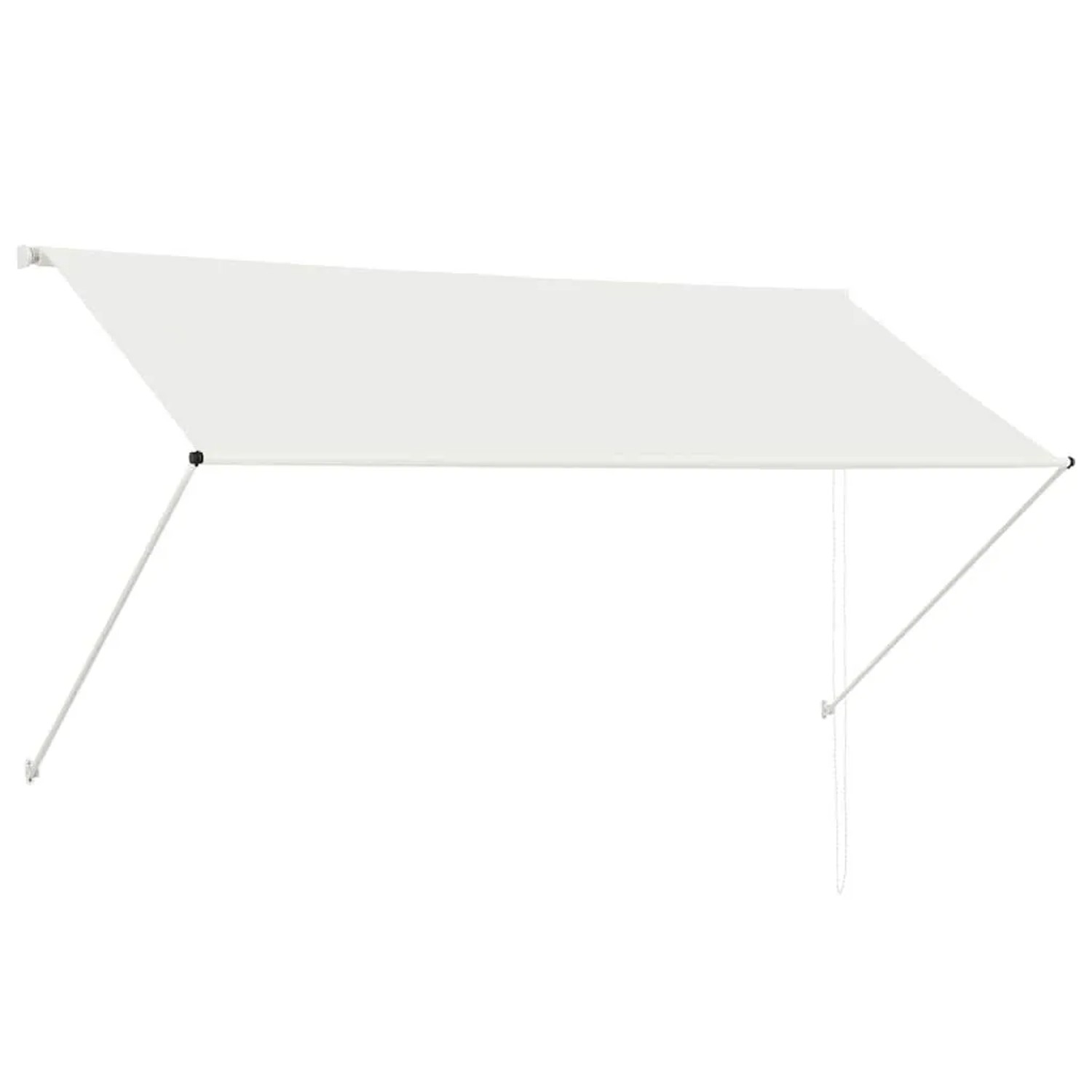 vidaXL Einziehbare Markise 250x150 cm Creme 143766