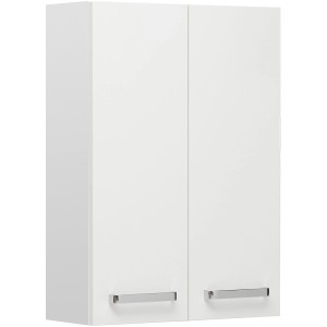 Pelipal Bad-Hängeschrank Quickset 312, weiß glänzend, 50 cm breit.