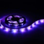 Aufgerollter MegaLight Smart LED Streifen mit violetter Beleuchtung.