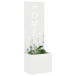 vidaXL Garten Sichtschutz-Leinwand Weiß 50 x 140 cm 876491
