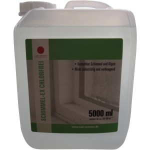 Kanister CaSi Schimmel-Ex chlorfrei, 5 Liter. Schimmelentferner für Innenräume.
