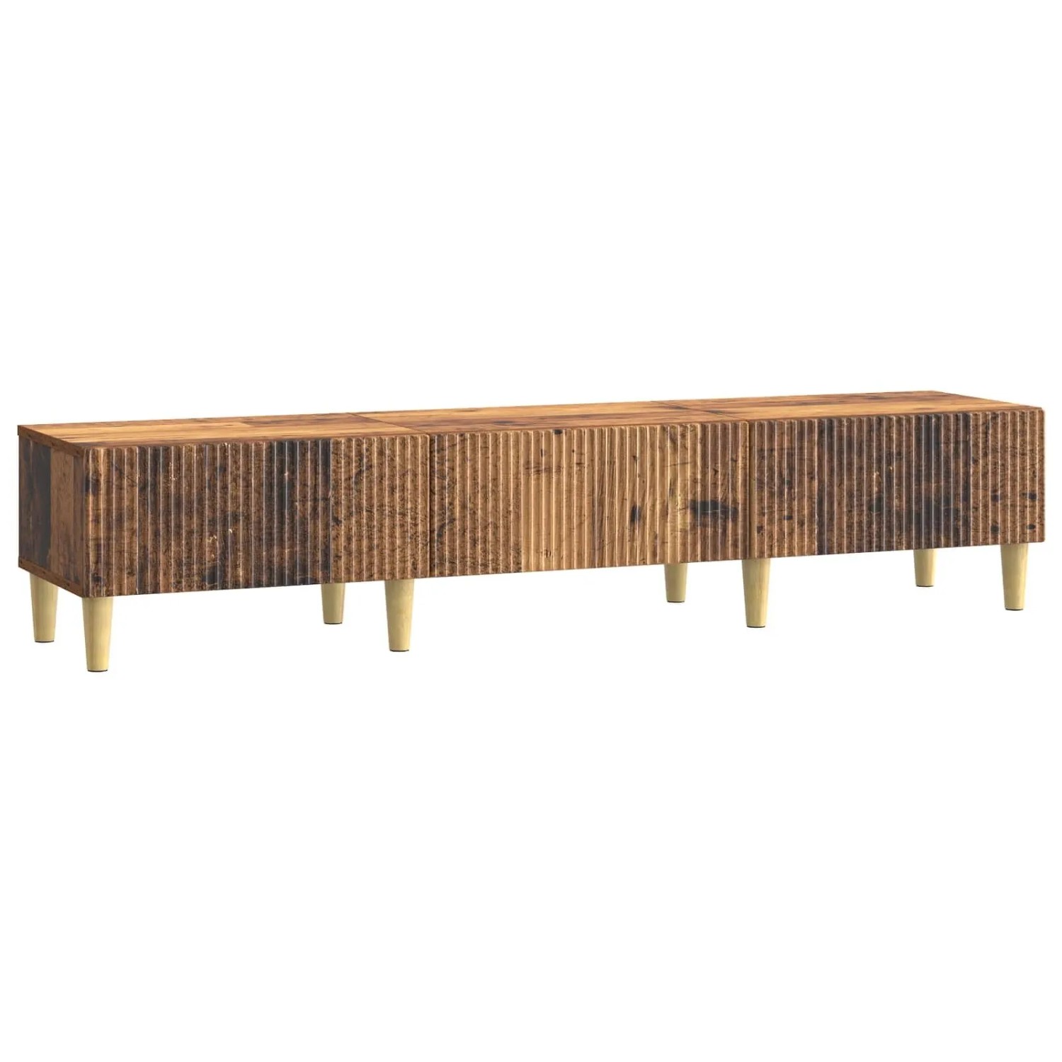 vidaXL TV-Schränk Altholz 147 x 34,5 x 30 cm Holzwerkstoff 894713