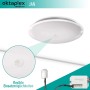 Oktaplex Jan Bewegungsmelder 360° für Innen- und Außenbereich, Detailaufnahme Sensor und Elektronik.