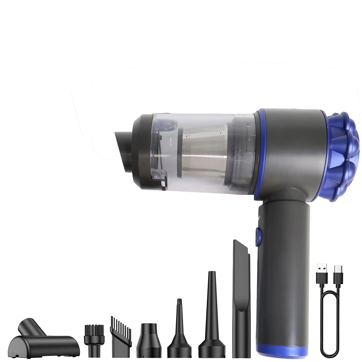 Steinborg SB-1041 Mini Akku Handstaubsauger 16000Pa HEPA-Filter