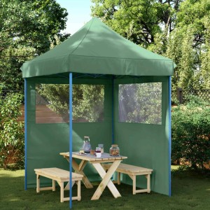 vidaXL Party-Zelt Grün 200 x 200 x 306 cm Oxford-Stoff 42023523