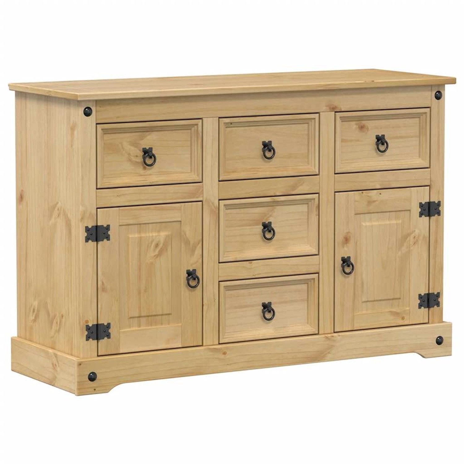 vidaXL Sideboard Corona 112x40x75 cm Massivholz Kiefer 4005680 günstig online kaufen